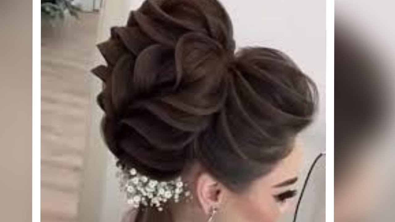 خطوات تسريحة عروس 3D خرافية خطوة بخطوة مع الشرح 😍😍 أجمل تساريح الشعر 🤩🤩bridal hairstyle