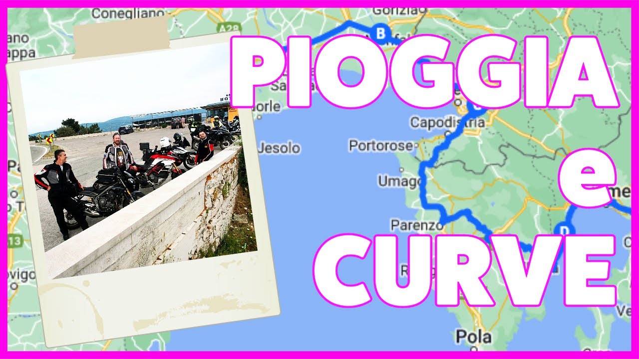 SOTTO LA PIOGGIA DA PADOVA A MOSCENICKA DRAGA | DUCATI IN CROAZIA | GIORNO 1
