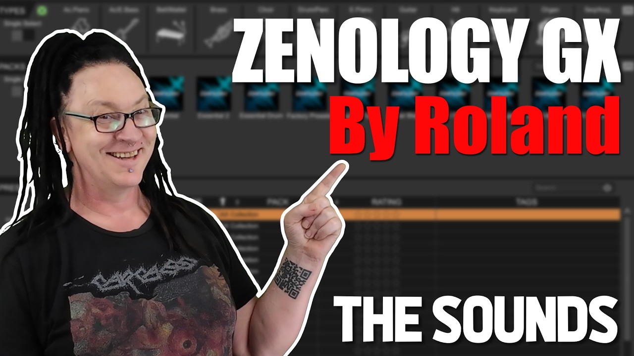 Давайте познакомимся со звучанием ZENOLOGY GX от Roland на iPad.