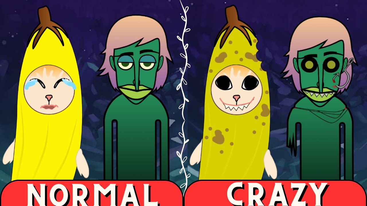 CRAZY MONSTERBOX : Bone Island with Banana cat and Epic wubbox incredibox mods msm