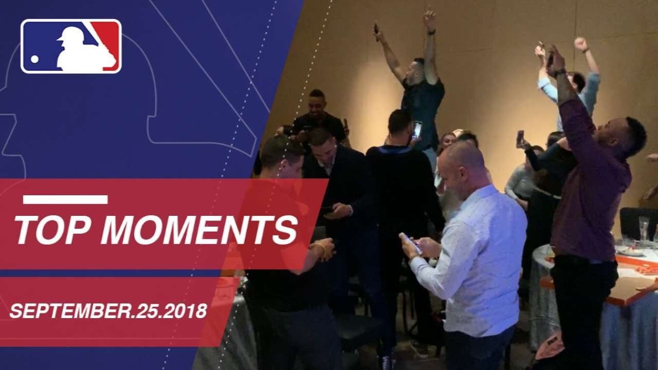 Top 10 Moments around MLB: September 25, 2018