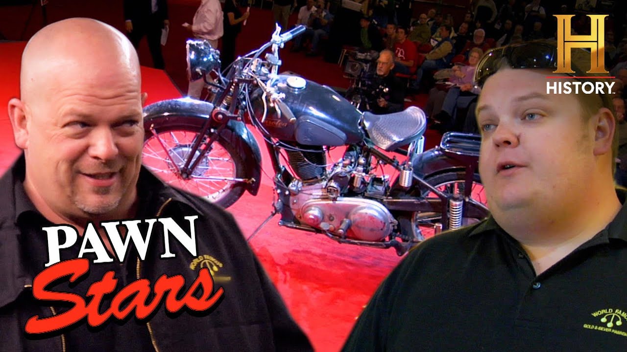 X-TREMELY Rare 1942 Sarolea Motorcycle (Season 2) | Pawn Stars