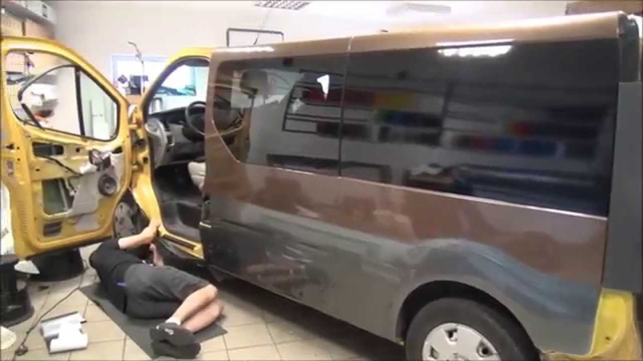 opel vivaro bikolor wrap