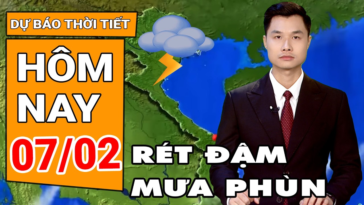Dự báo thời tiết 7/2: Không khí lạnh “quây kín” miền Bắc, cảnh báo mưa rét cực đoan