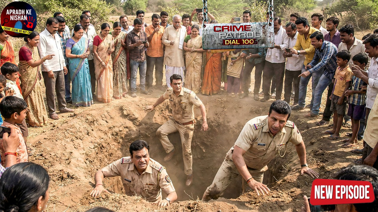 गाँव में चेकिंग करते-करते पुलिसवाला गिरे गड्ढे में || Crime Patrol ||