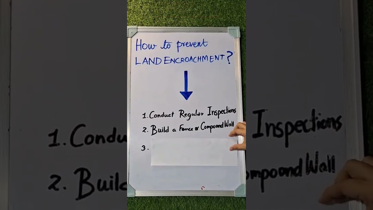 How to prevent Land Encroachment? | Plot monitoring | Land encroachment | Property maintenance