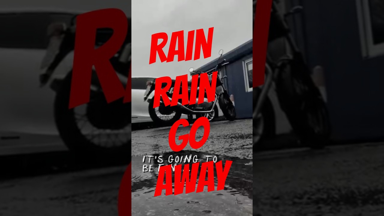 Rain will stop #motorcycle #rain #moody #aesthetic #wales