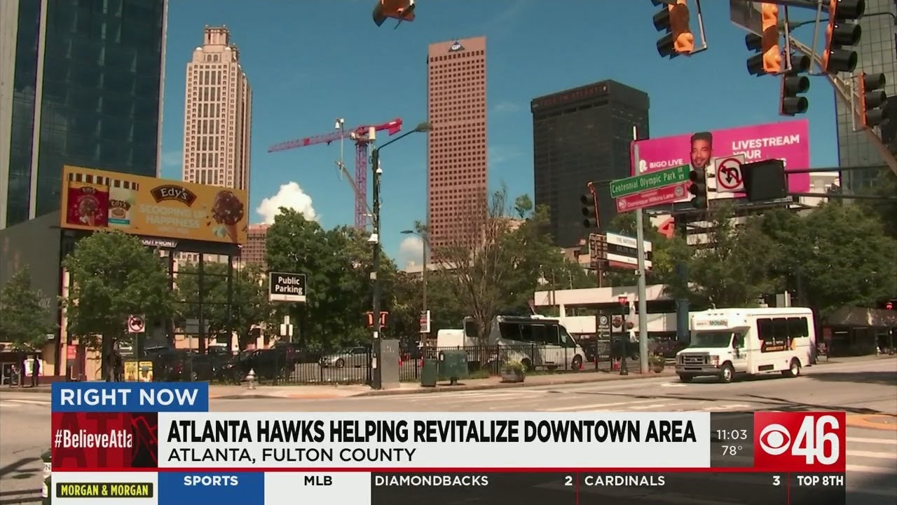 Hawks fans helping to revitalize the downtown area