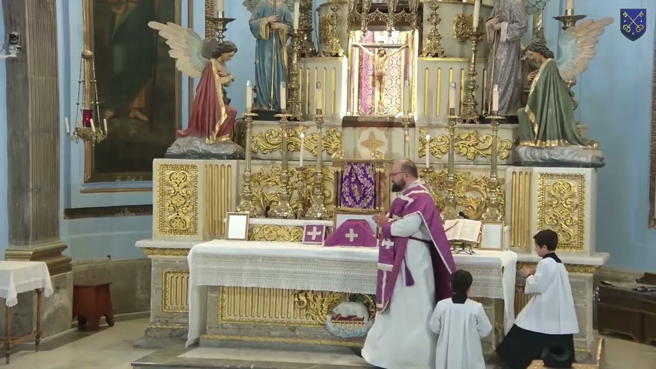 Santo Sacrificio de La Misa, Feria de Cuaresma, 13 de marzo 2026.