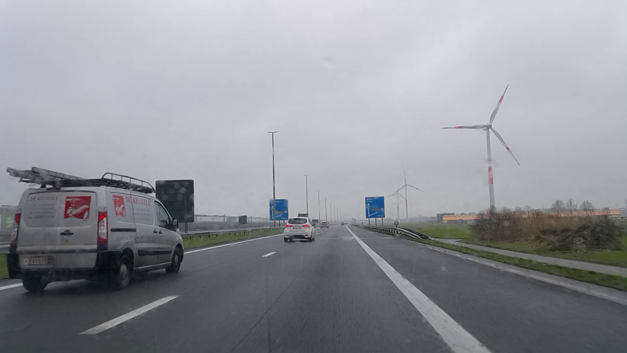 Dashcam Beelden Meer (B): N146 ---》A1 Toerit Meer ----》Grensovergang Hazeldonk》A16 Knooppunt Galder.