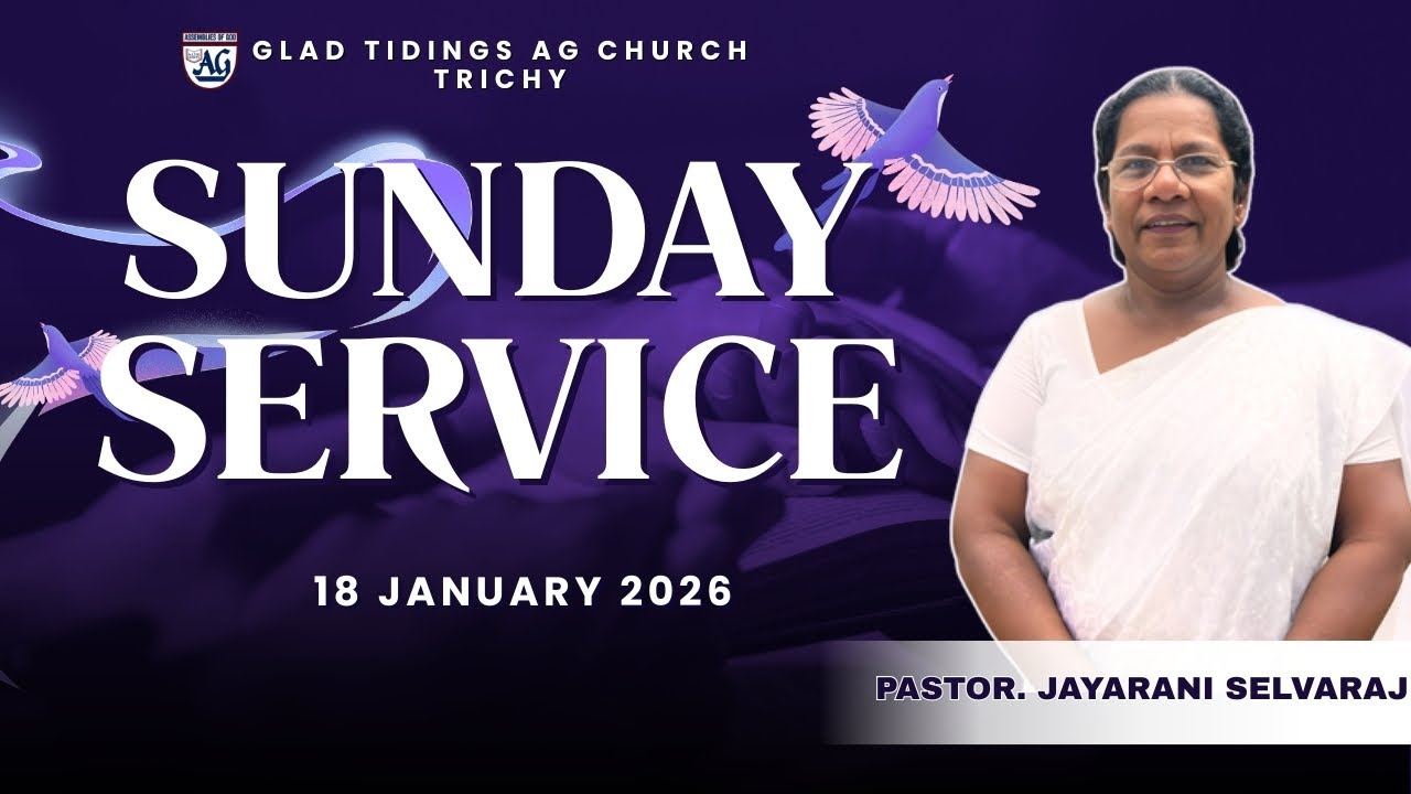 LIVE | SUNDAY SERVICE | PASTOR. JAYARANI SELVARAJ | 18.01.2026