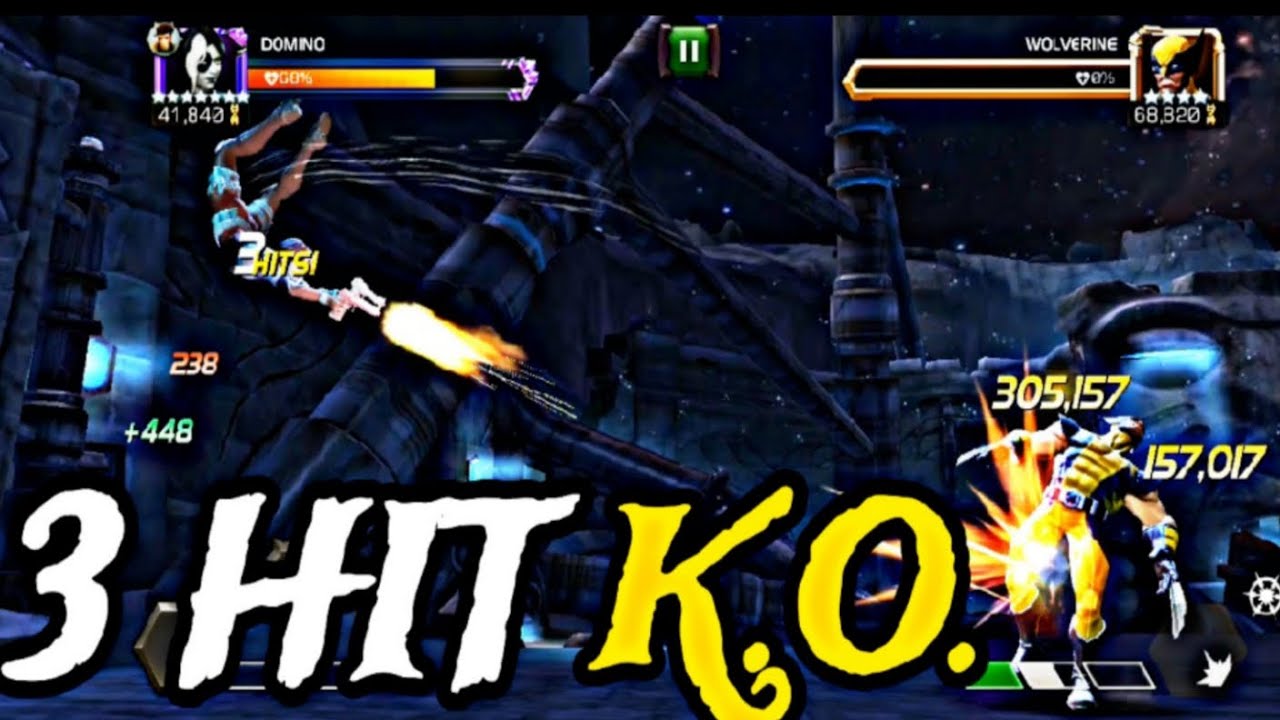 3 HITS ROL WOLVERINE K.O.|World Record Rol Wolverine K.O.|MCOC