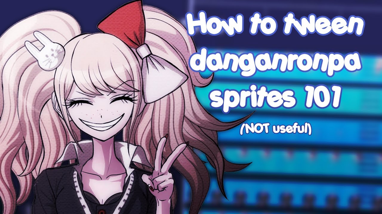 How i make my Danganronpa tweening animations! || Tutorial(?)