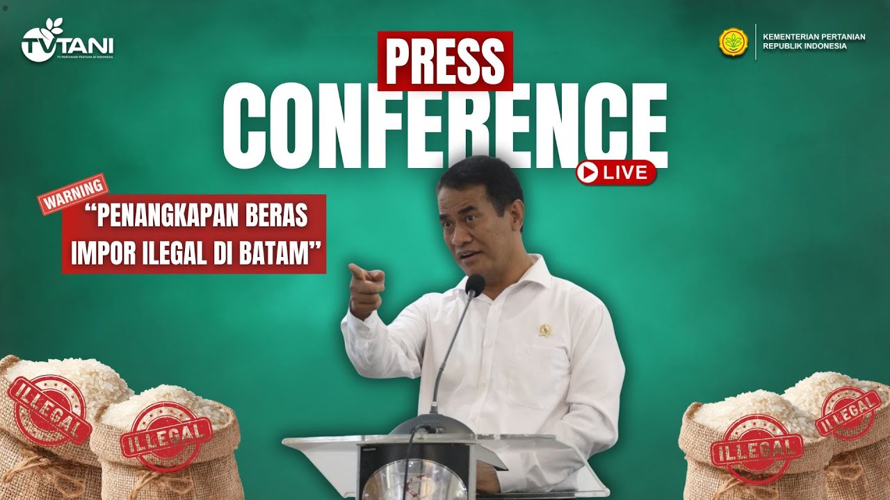 BREAKING NEWS - Penangkapan Beras Impor Ilegal di Batam