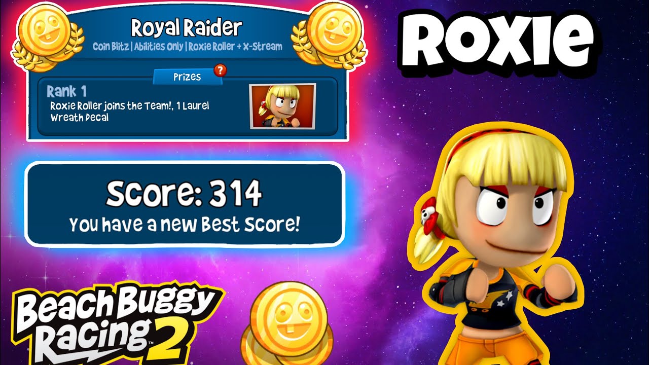 Royal raider ⛳️| roxie 🥊 Prize✨| lightning ⚡️|🥇1st Prize| Beach Buggy Racing 2 🏖🏁| BB Racing 2 