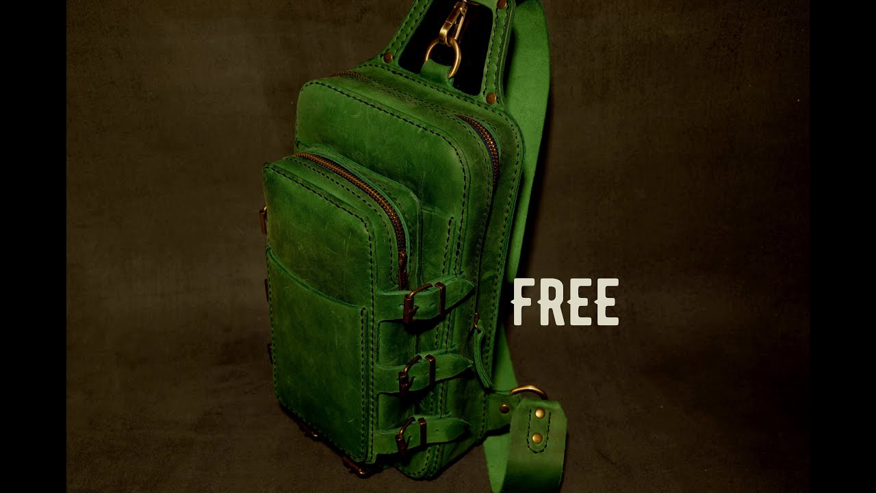 (leather craft) How to Make a Backpack