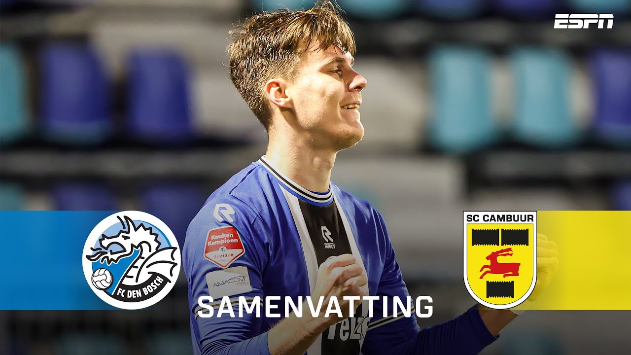 🤯 IS DIT een BEWUSTE GOAL of NIET?! 👏 | Samenvatting FC Den Bosch - SC Cambuur