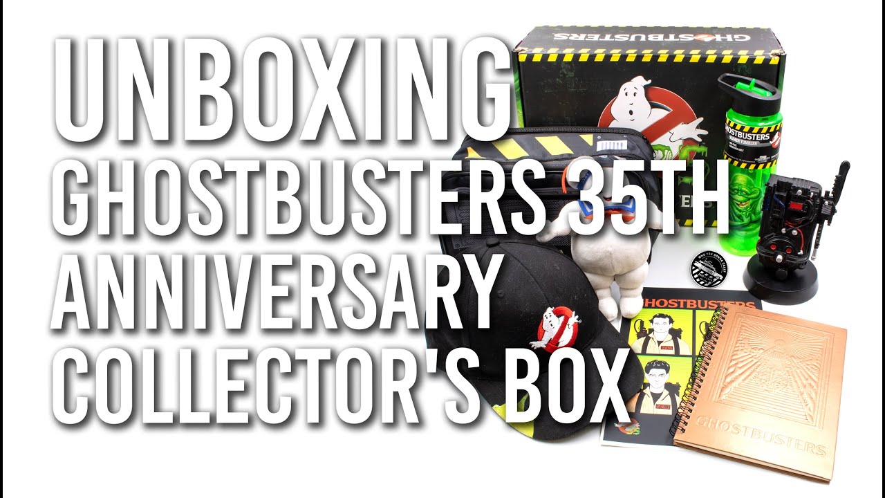 SOLD OUT! Ghostbusters 35th Anniversary Collector's Box - Opening Box, UNBOXING