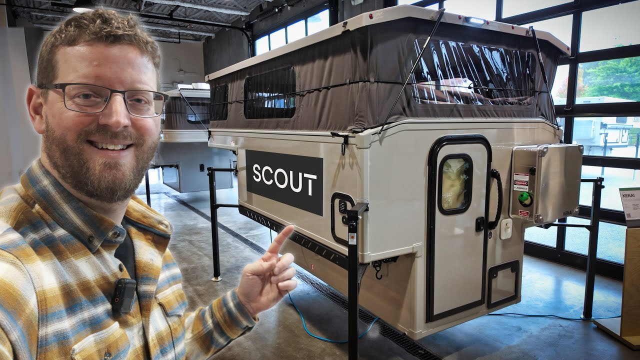 Четырехсезонный автодом Scout Kenai Pop Up 2025 года — готов к снегу, дождю и холоду!