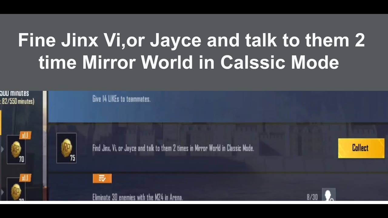 FIND JINX VI JAYCE AND TALK TO TEAM 2 TIME IN MIRROR WORLD IN CLASSIC MODE 👌👌M5 WEEK 2 MISSION
