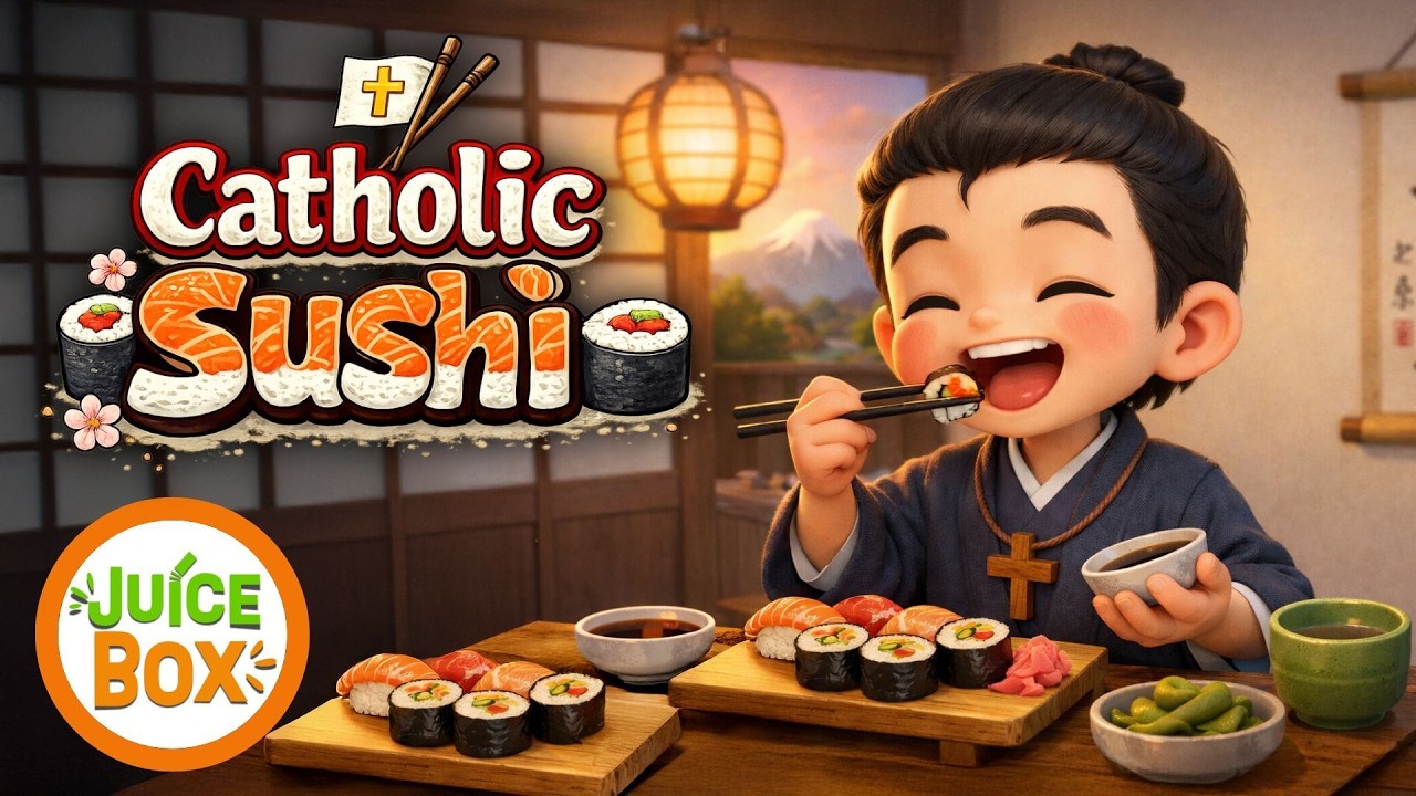 Давайте приготовим суши 🍣 для детей! | Узнаем о святом Павле Мики