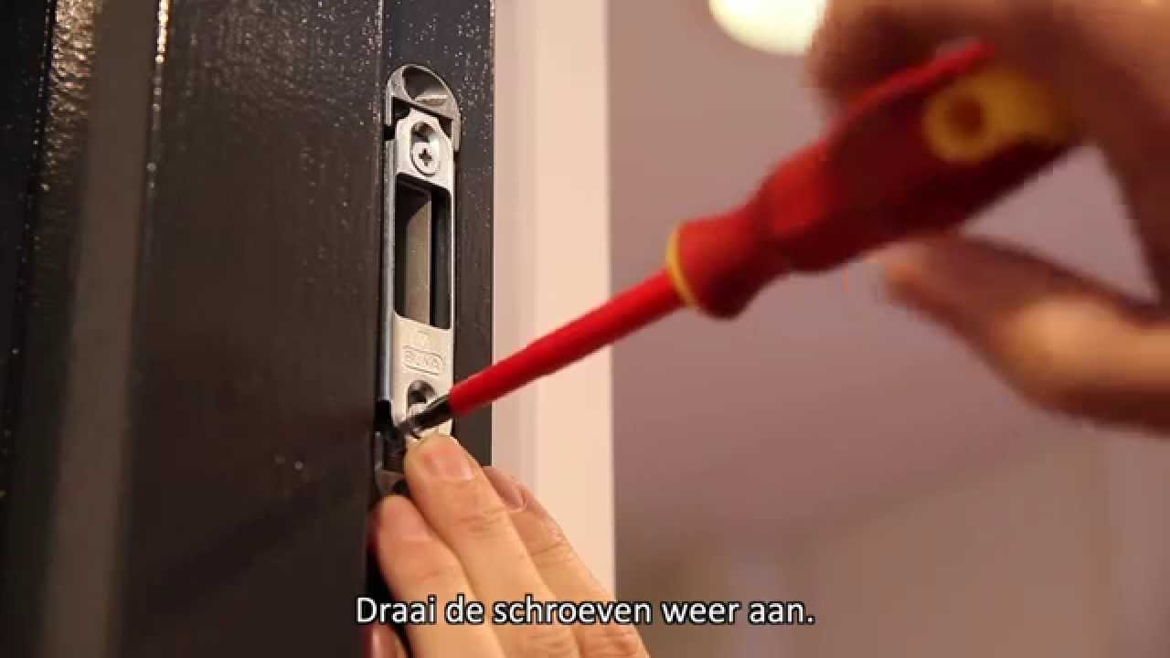 Nastellen sluitkommen