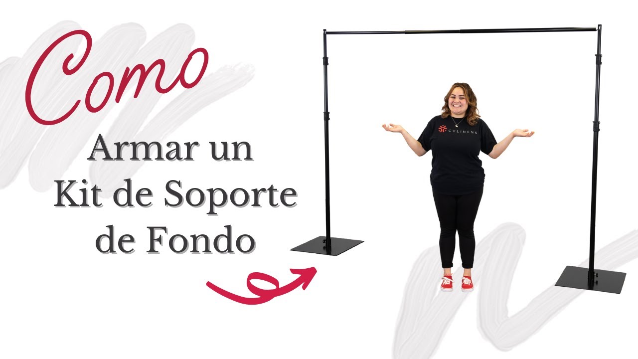 Como Armar un Kit de Soporte de Fondo