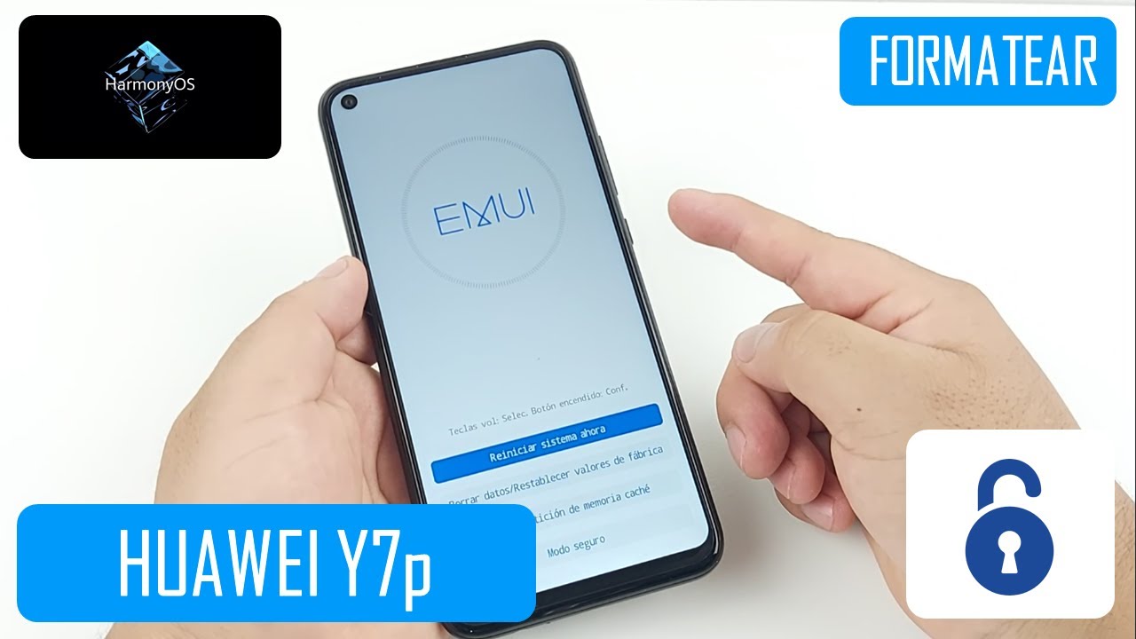 Formatear Huawei Y7p