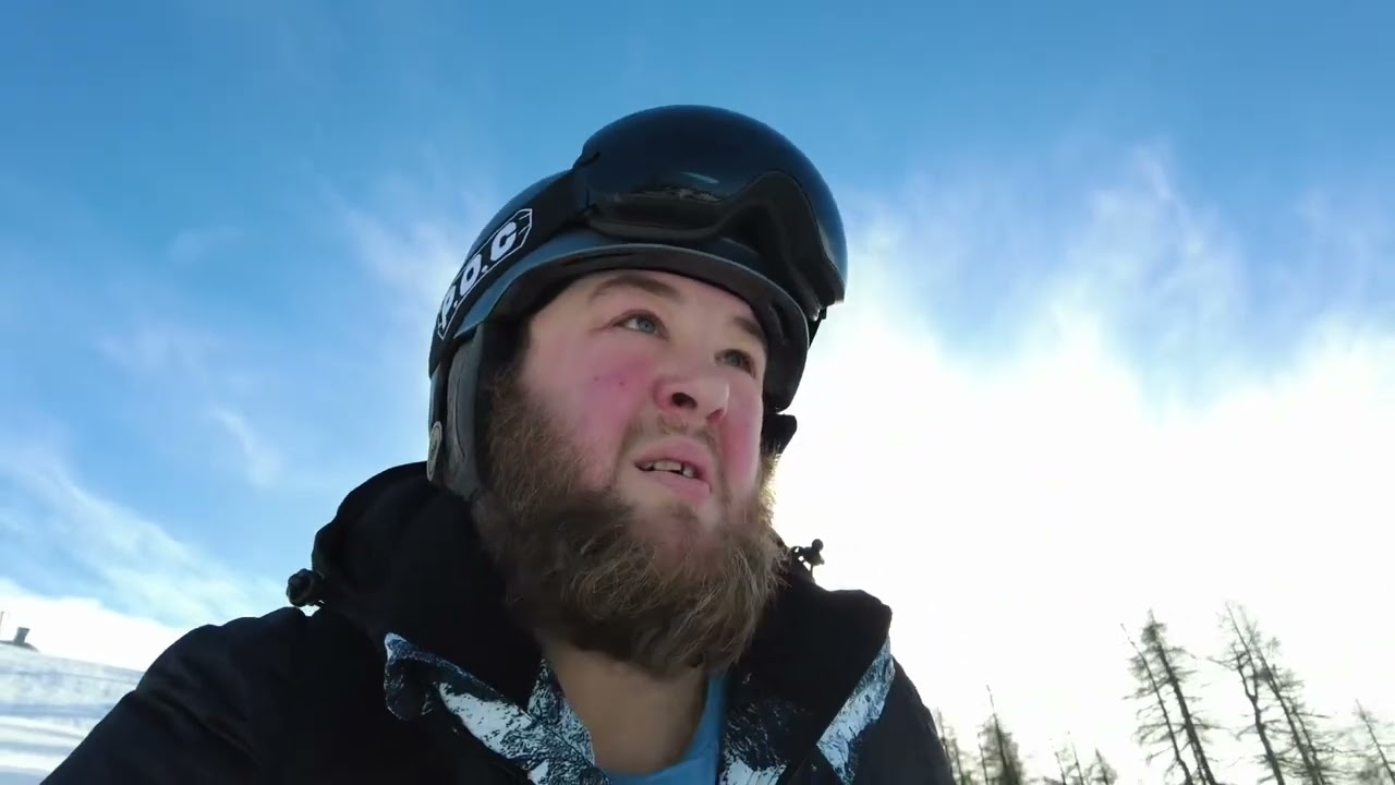 Skiing at Hinterstoder, Upper Austria, 9th January 2025
