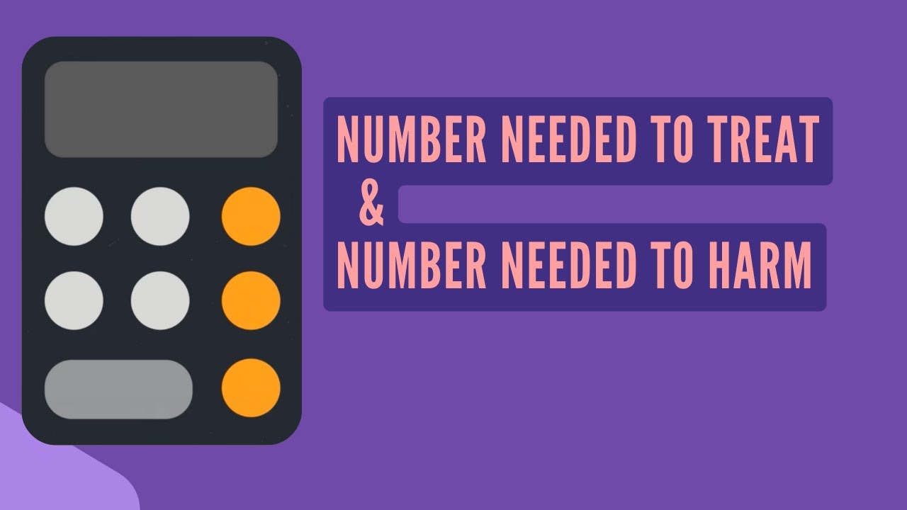 Number Needed to Treat (NNT) and Number Needed to Harm (NNH)