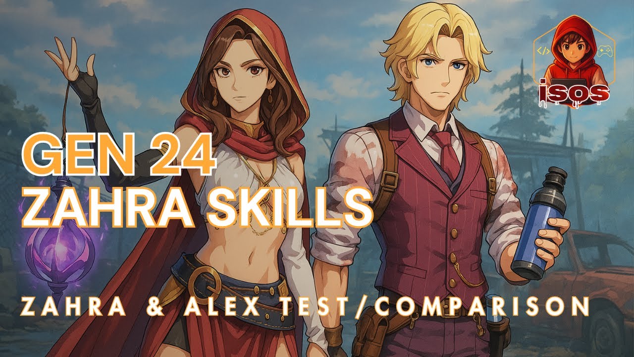 Gen 24 Zahra Full Skills + Test vs Alex | Resilience Hunter Comparison - State of Survival