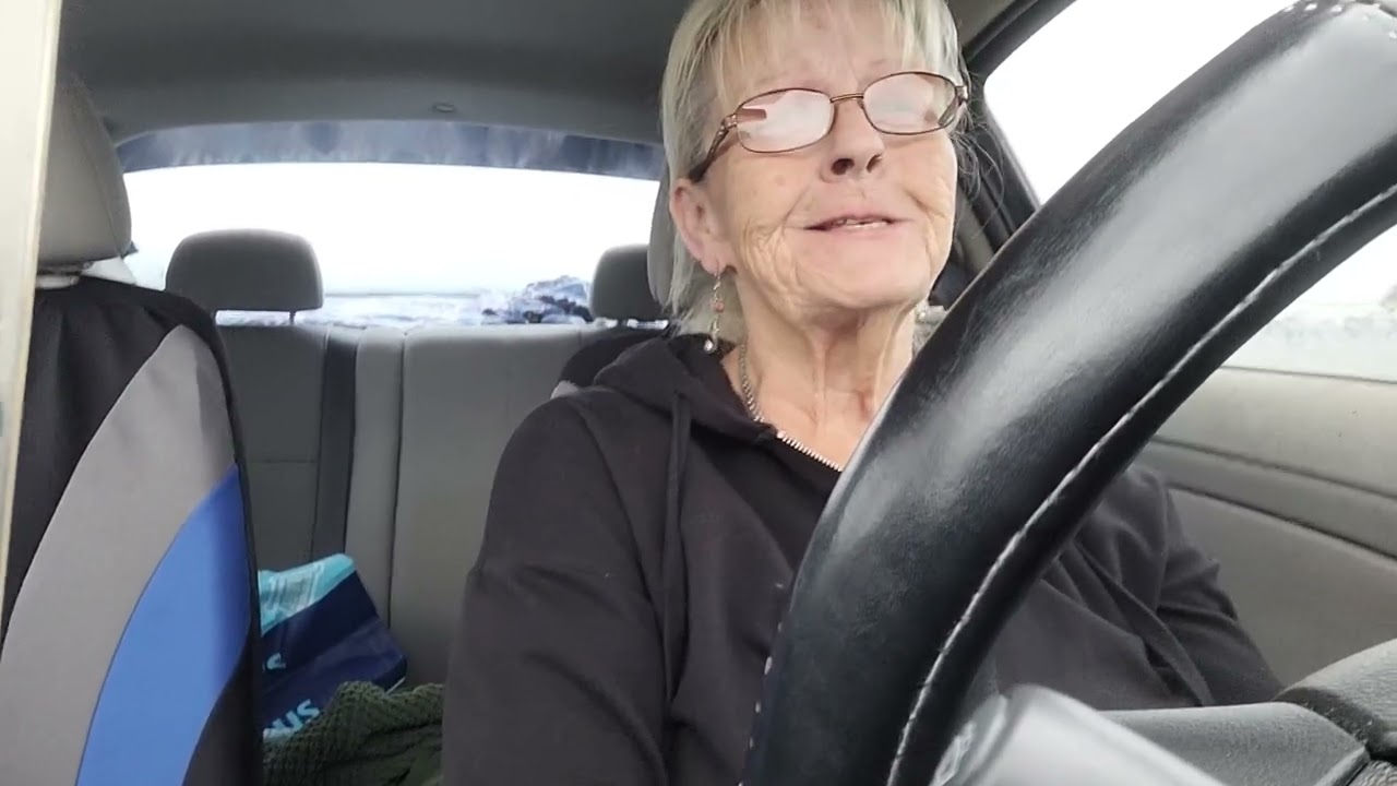 The Ride Home After a Cold, Wet Grocery Trip