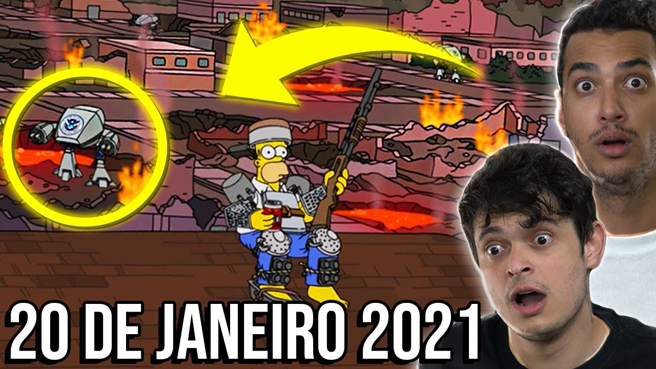 OS SIMPSONS PREVIRAM O FIM DO MUNDO PARA 2021??