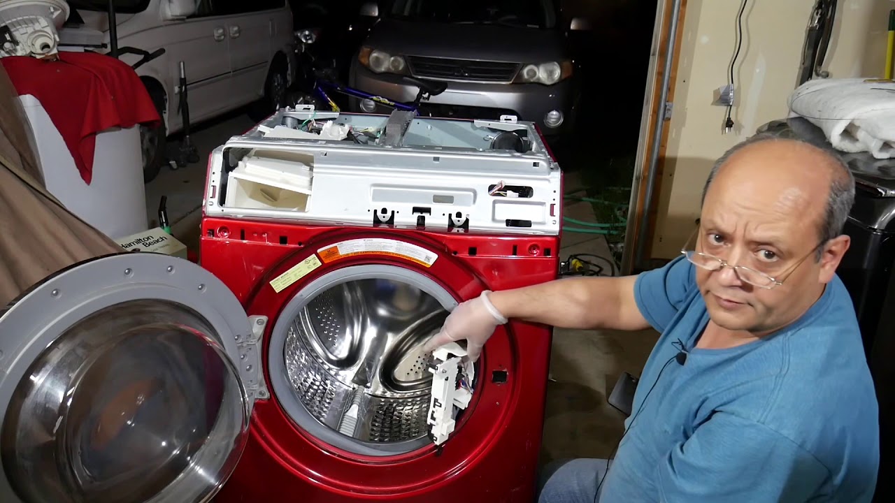 Samsung washer makes noise and leaks || كيفية اصلاح غسالات تصدر ازعاج وتسريب المياه