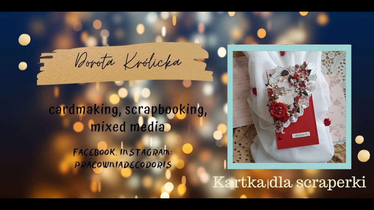 UROCZA TY kartka dla scraperki z Cudnej Paczki