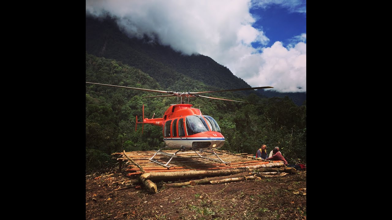 PNG Helicopter Exploration-Imou Camp