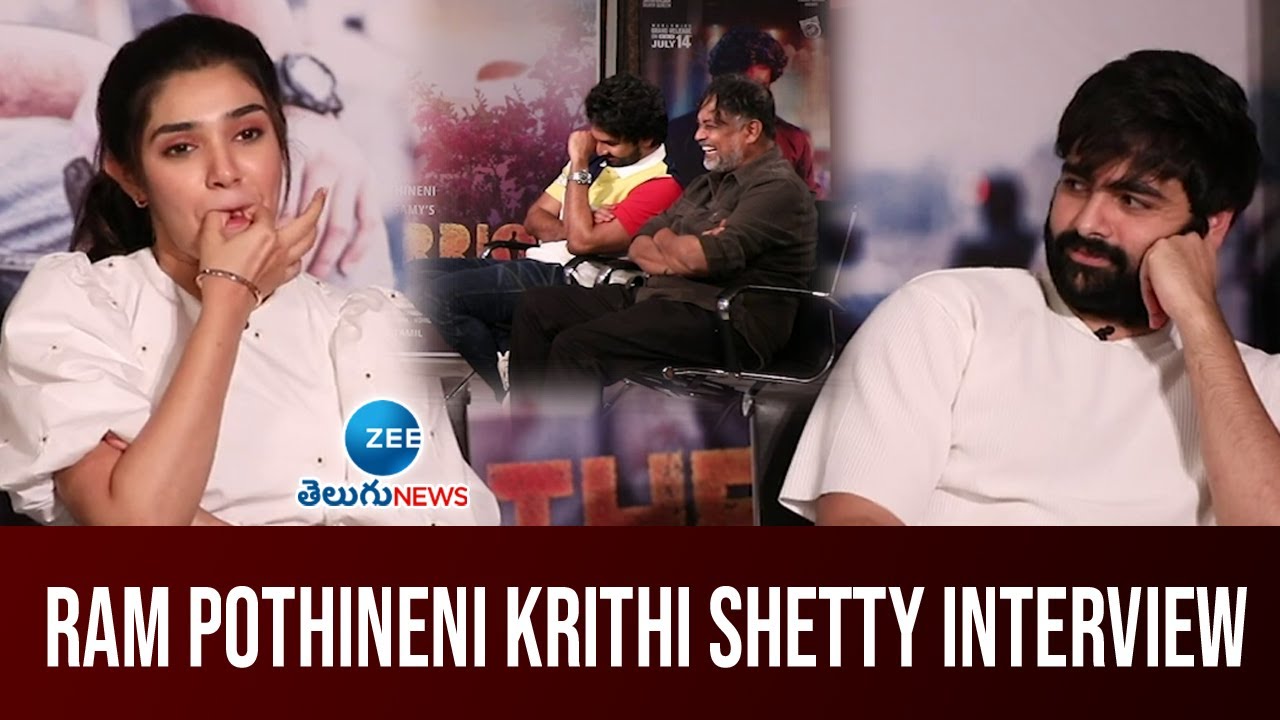 The Warrior Movie Team Interview | Ram Pothineni | Krithi Shetty | ZEE Telugu News