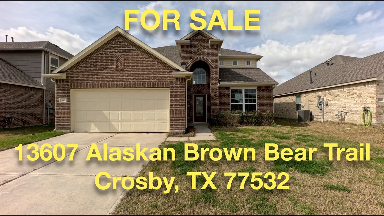Crosby HUD Homes -- HUD King tours 13607 Alaskan Brown Bear Trail