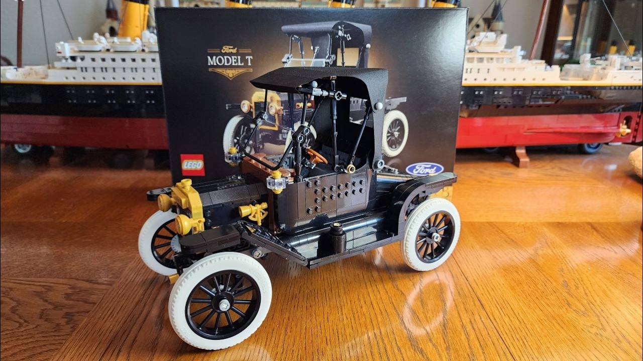 Набор Lego Icons Ford Model T 11376: сборка и обзор.