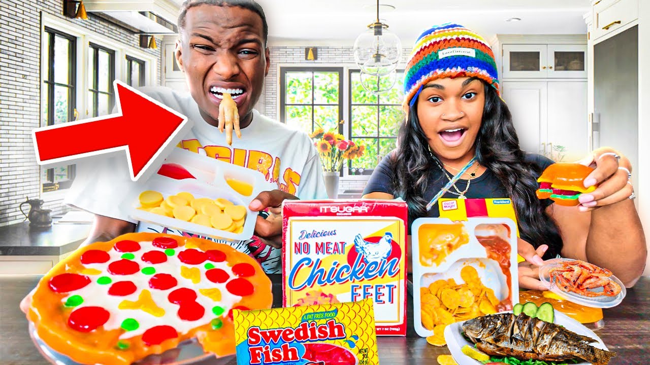 REAL FOOD VS. GUMMY FOOD