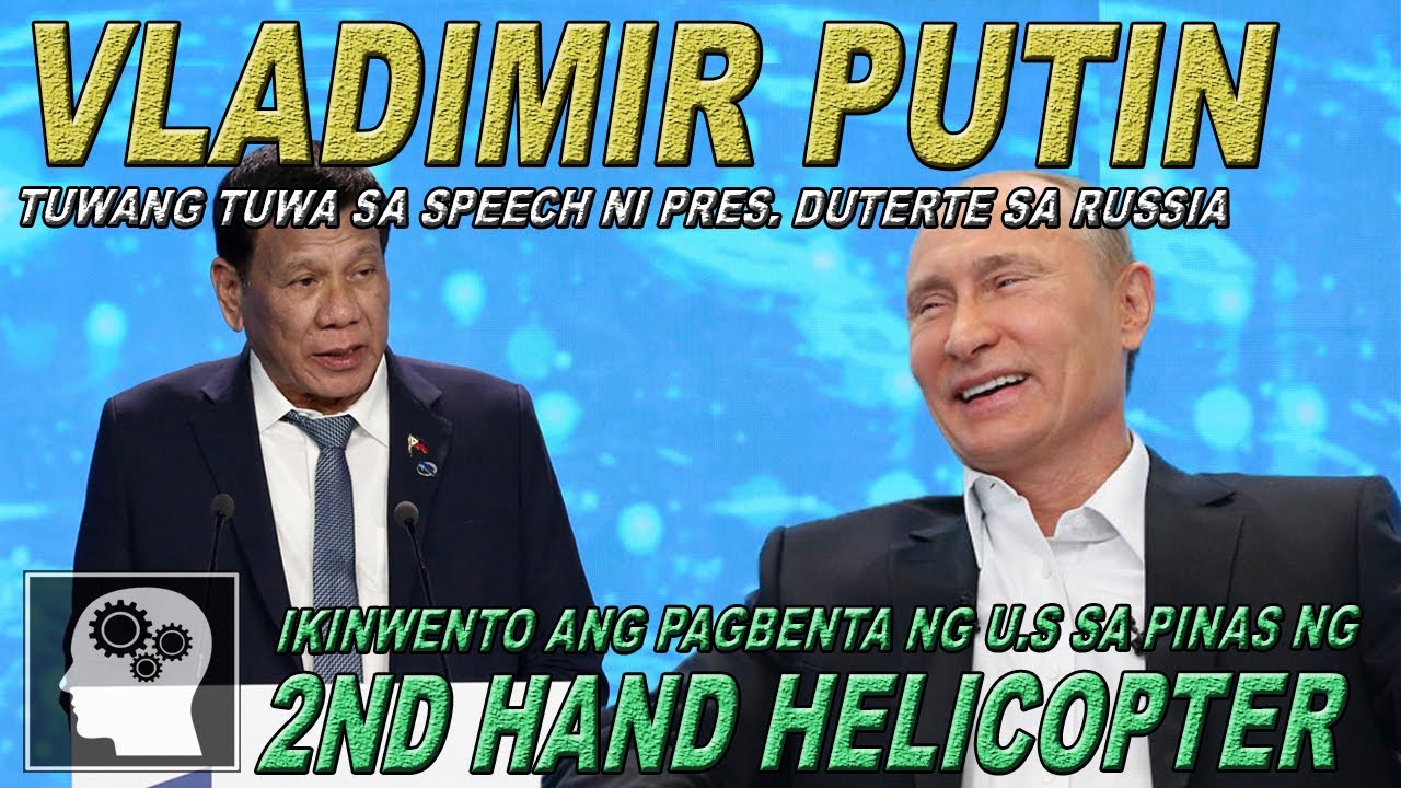 ОТЛИЧНО!! ПУТИН ОЧЕНЬ ДОВОЛЬН ВЫСТУПЛЕНИЕМ ПРЕЗИДЕНТА ДУТЕРТЕ!!! | Jevara PH