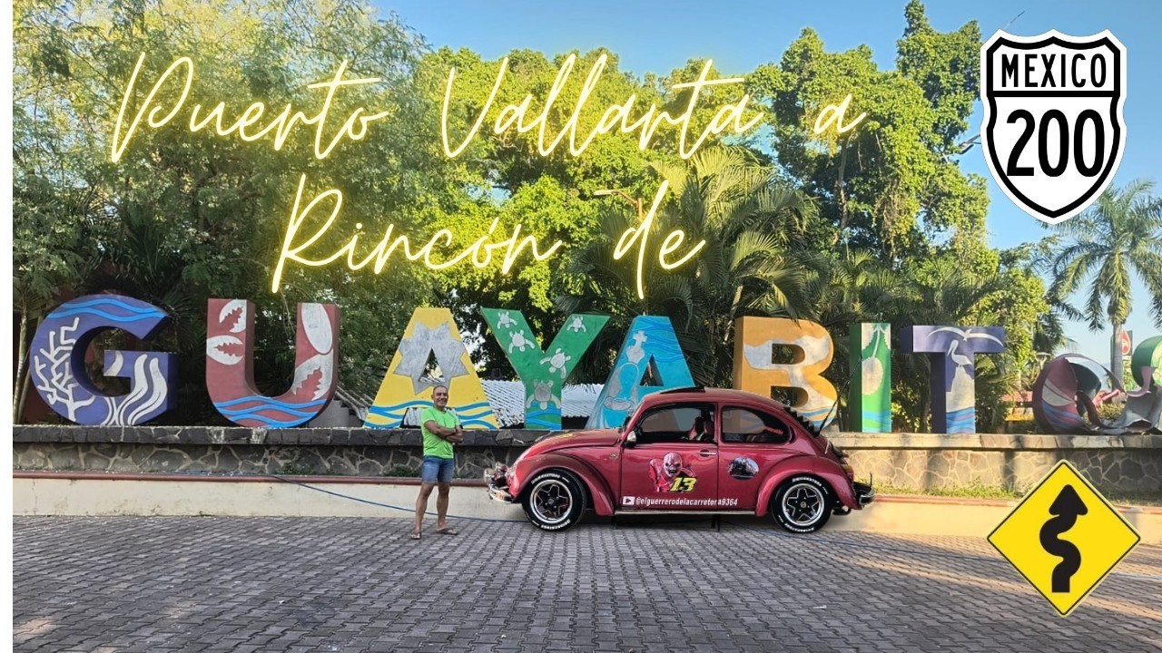 Viajamos de Puerto Vallarta a Rincón de Guayabitos y La Peñita de Jaltemba, Nayarit. Carretera 200.