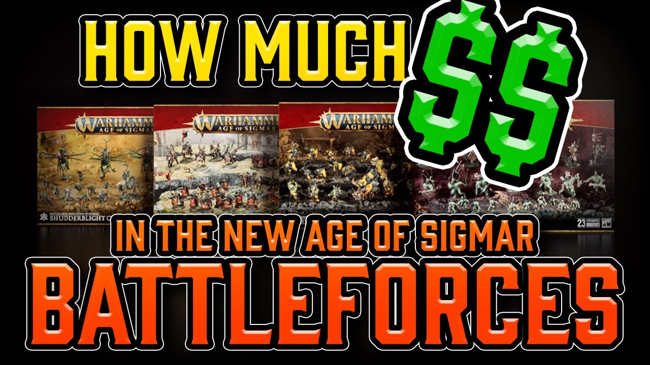 How Much is in the NEW 2024 Warhammer Age of Sigmar Battleforces?