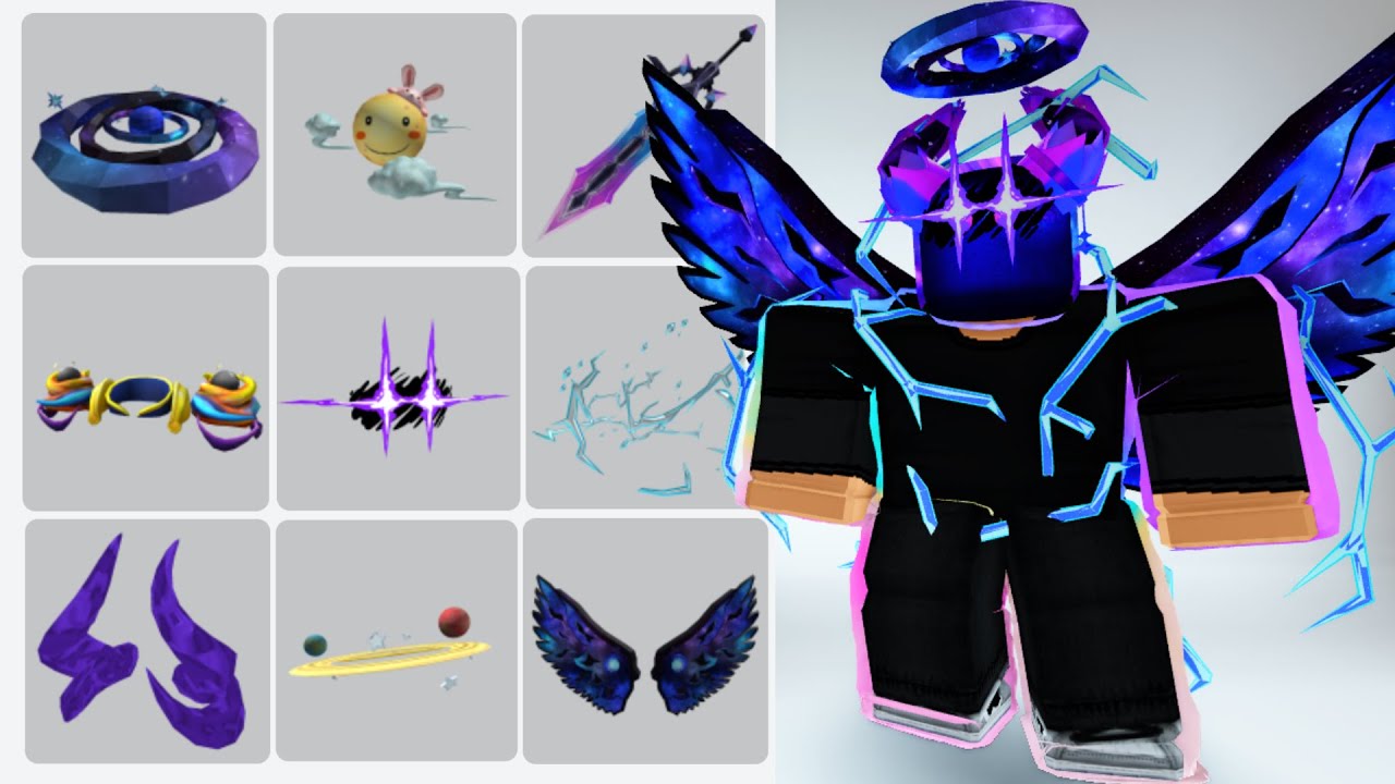 12 БЕСПЛАТНЫХ ПРЕДМЕТОВ PURPLE GALAXY ROBLOX! НОВИНКА [2024]