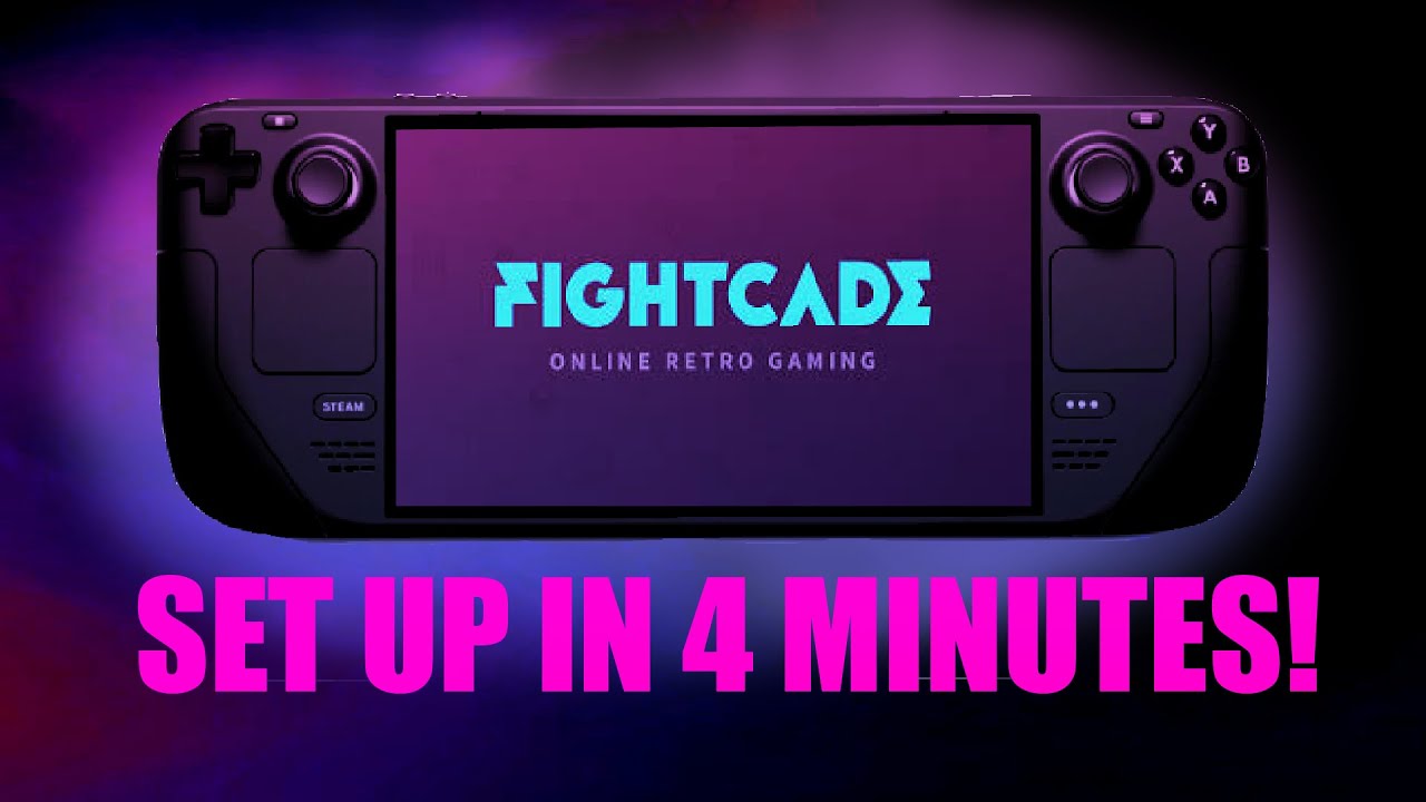 SET UP FIGHTCADE FOR STEAM DECK/LINUX IN FOUR MINUTES!