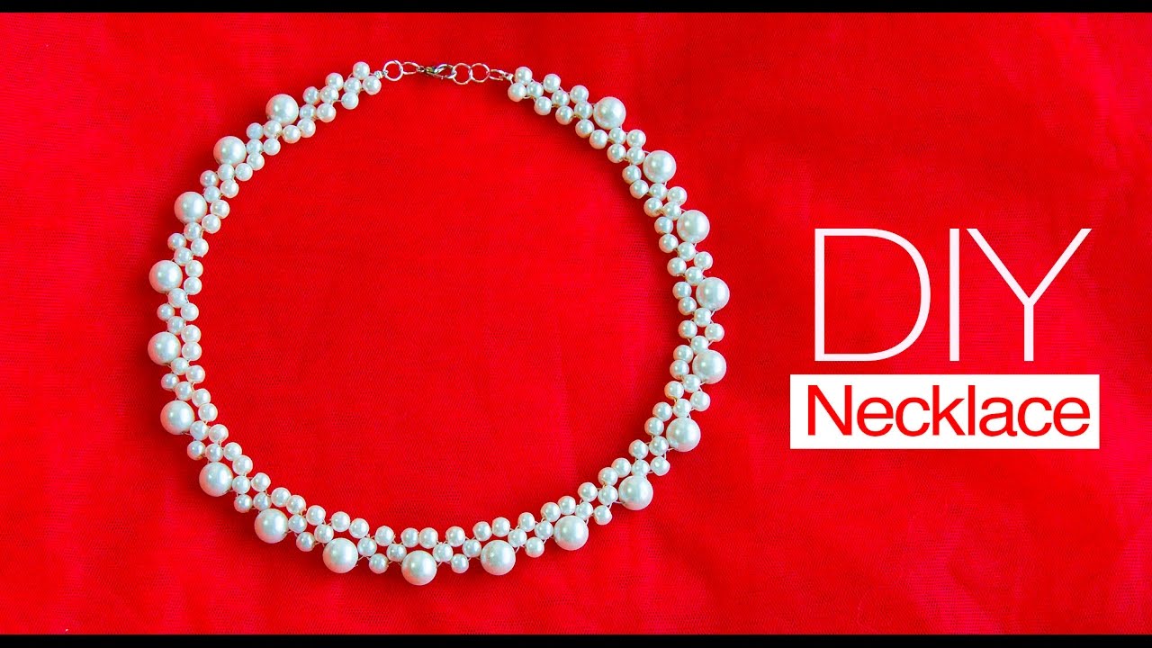 How to make pearl bridal necklace | Designer Bridal jewelry |pearl jewelry| Beads art\vineeta mishra