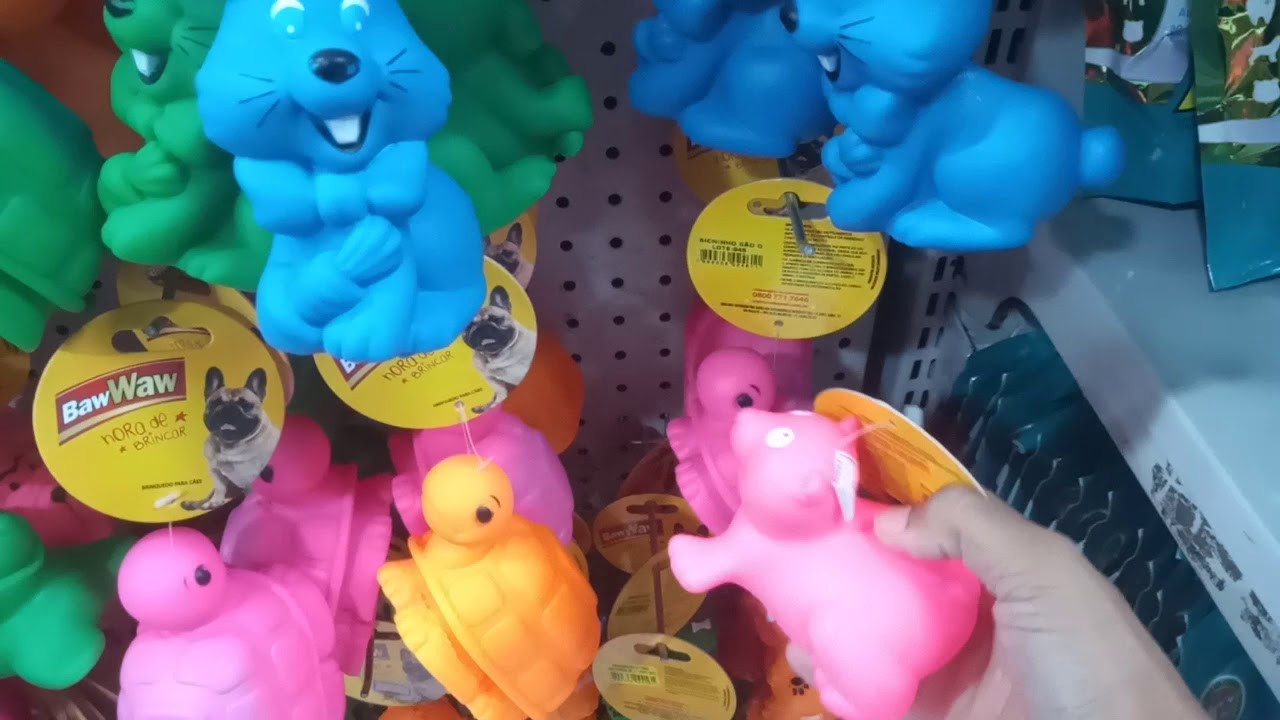 brinquedos pet na Armarinhos Fernando da 25 de mar&ccedil;o 😍