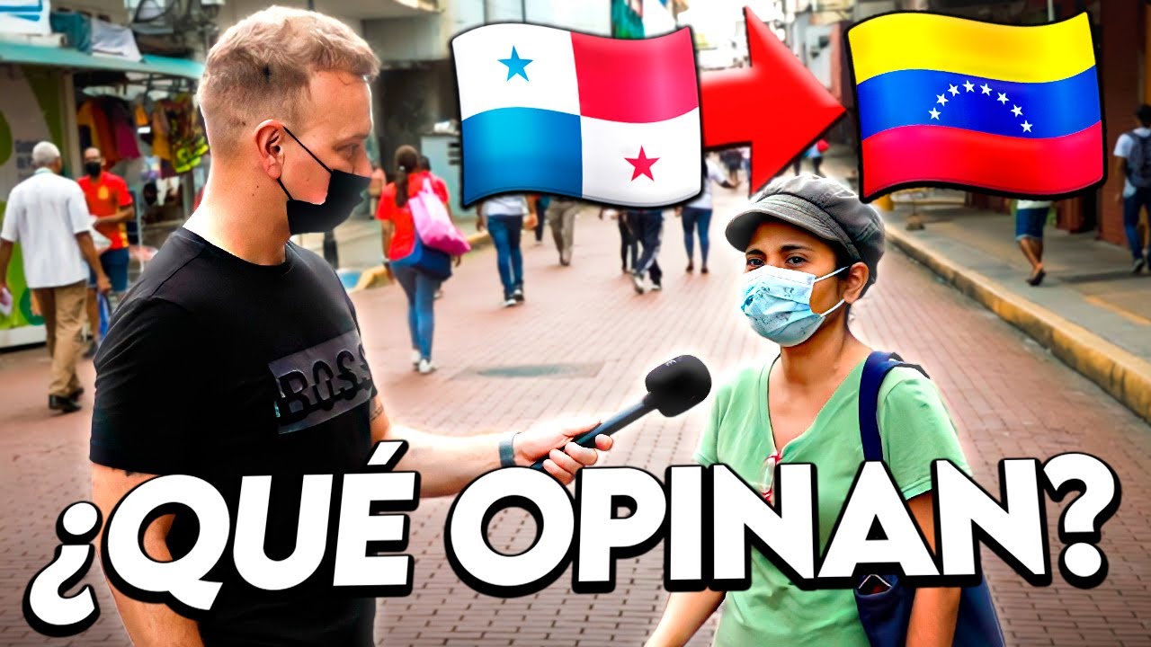 Esto OPINAN los PANAMEÑOS sobre los VENEZOLANOS - Oscar Alejandro
