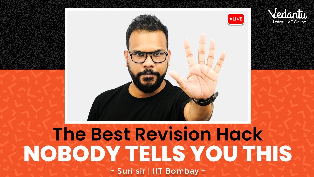 The Best Revision Hack, Nobody Tells You This! | Revision Tips by Suri Sir  @VedantuMath ​