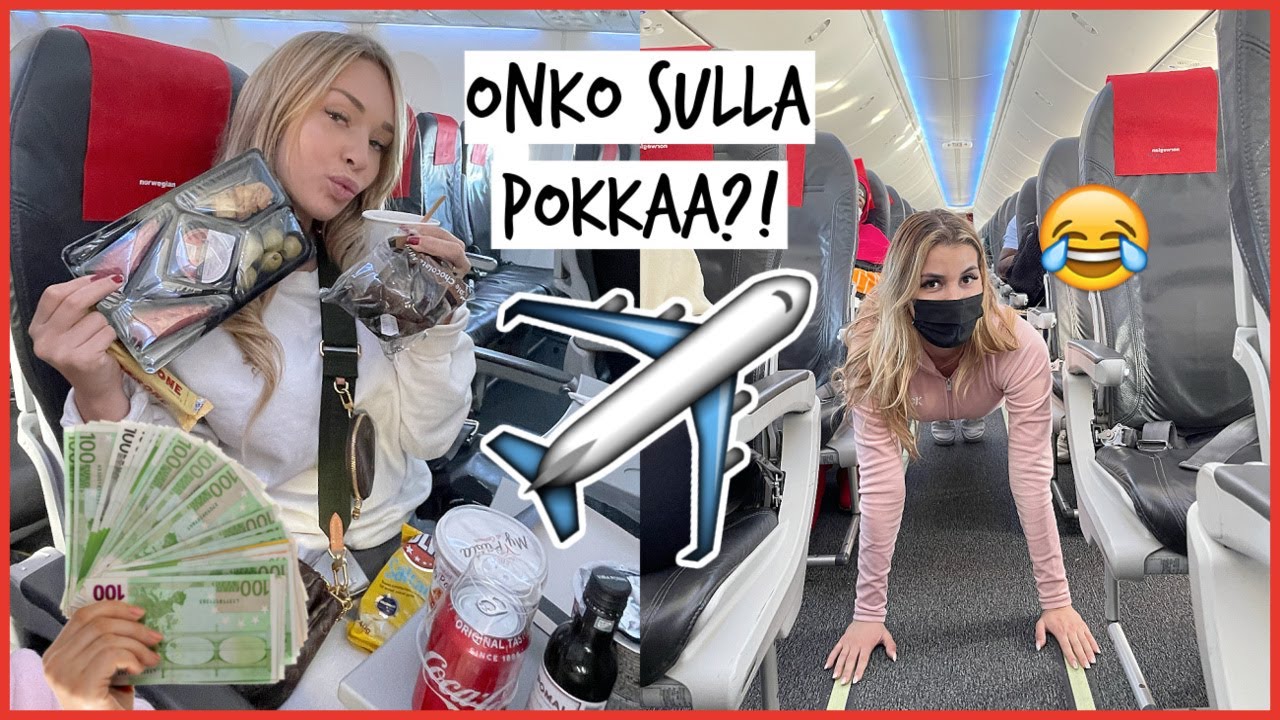 ONKS POKKAA LENTOKONEESSA | JOULUKALENTERI LUUKKU 20